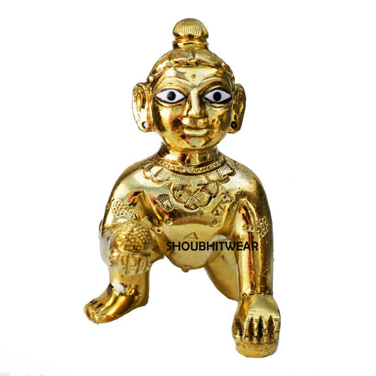 Pure Brass Ashtadhatu murti